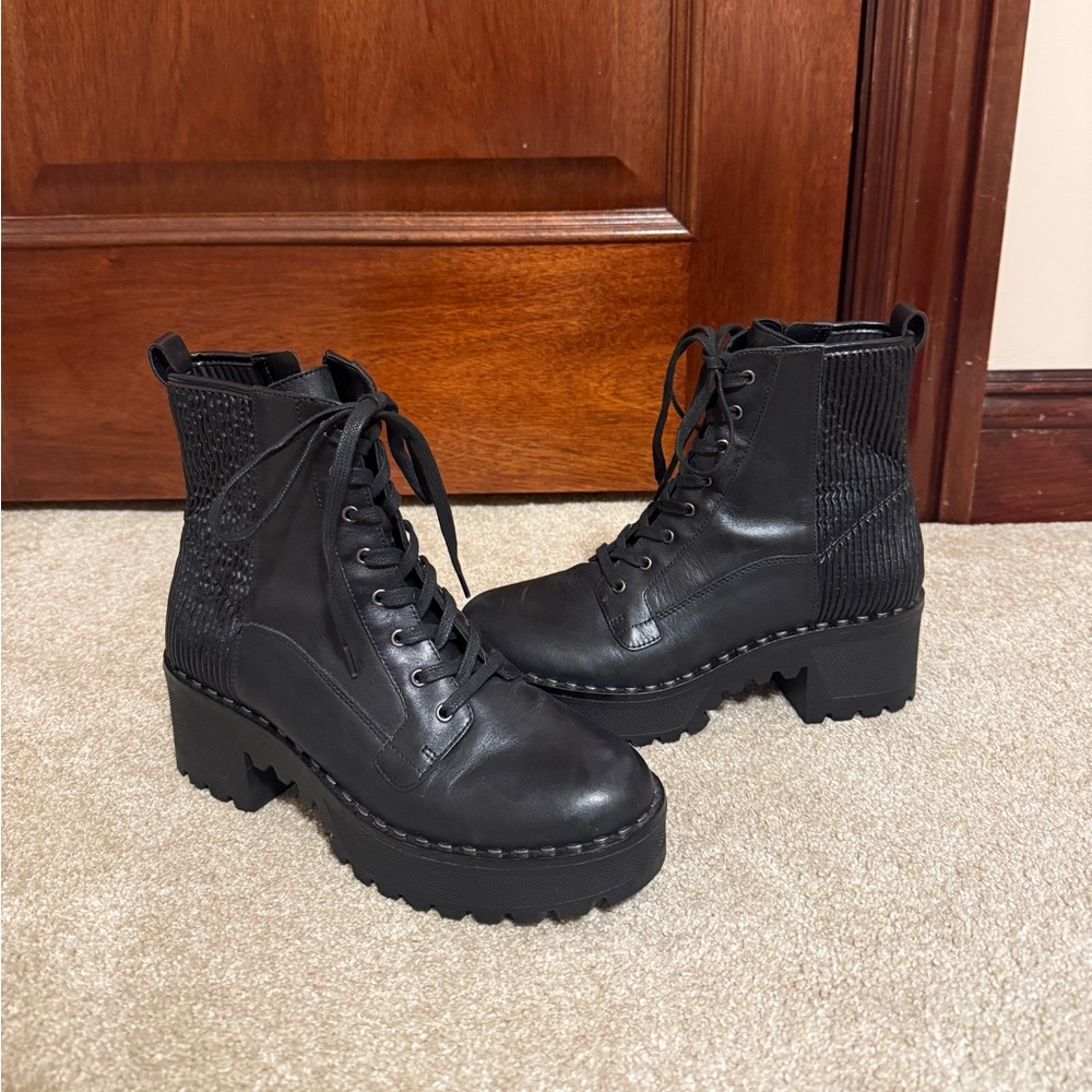 Vince Camuto Black Ankle Boots